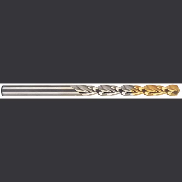 Hss(M35) Jobber, Worm Pattern Type Ss Gold-P Drill For Deep Holes, Yg-1 Tool Co, Mfr#: DLGP512247